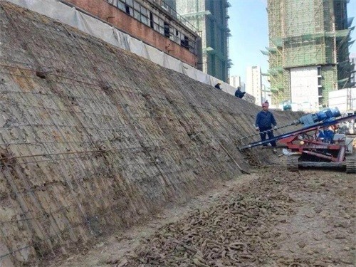 浦城建筑边坡支护